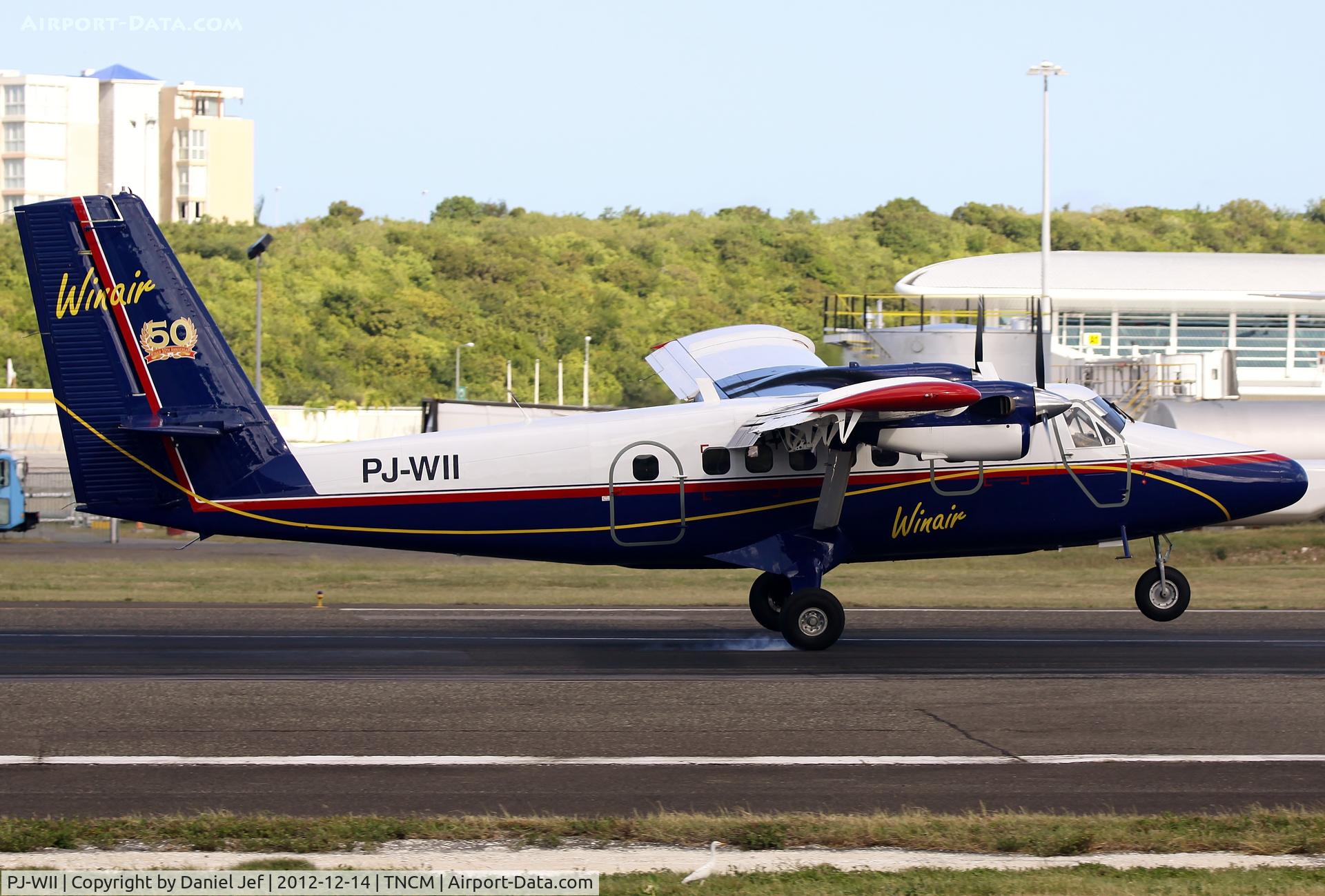 PJ-WII, 1980 De Havilland Canada DHC-6-310 Twin Otter C/N 682, PJ-WII