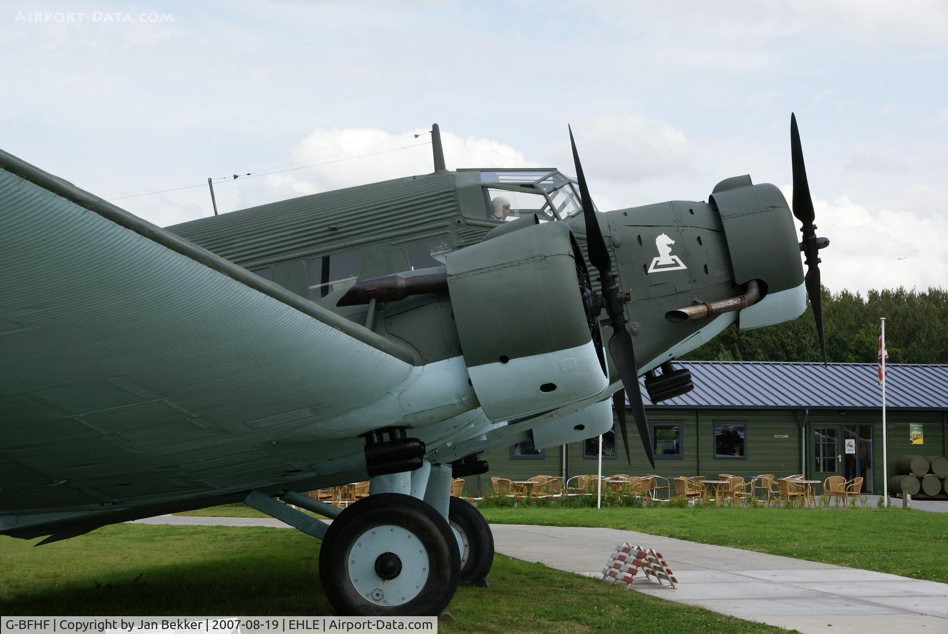 G-BFHF, Junkers (CASA) 352L (Ju-52) C/N 166, Now part of the Aviodrome Museum collection in Lelystad (Holland)