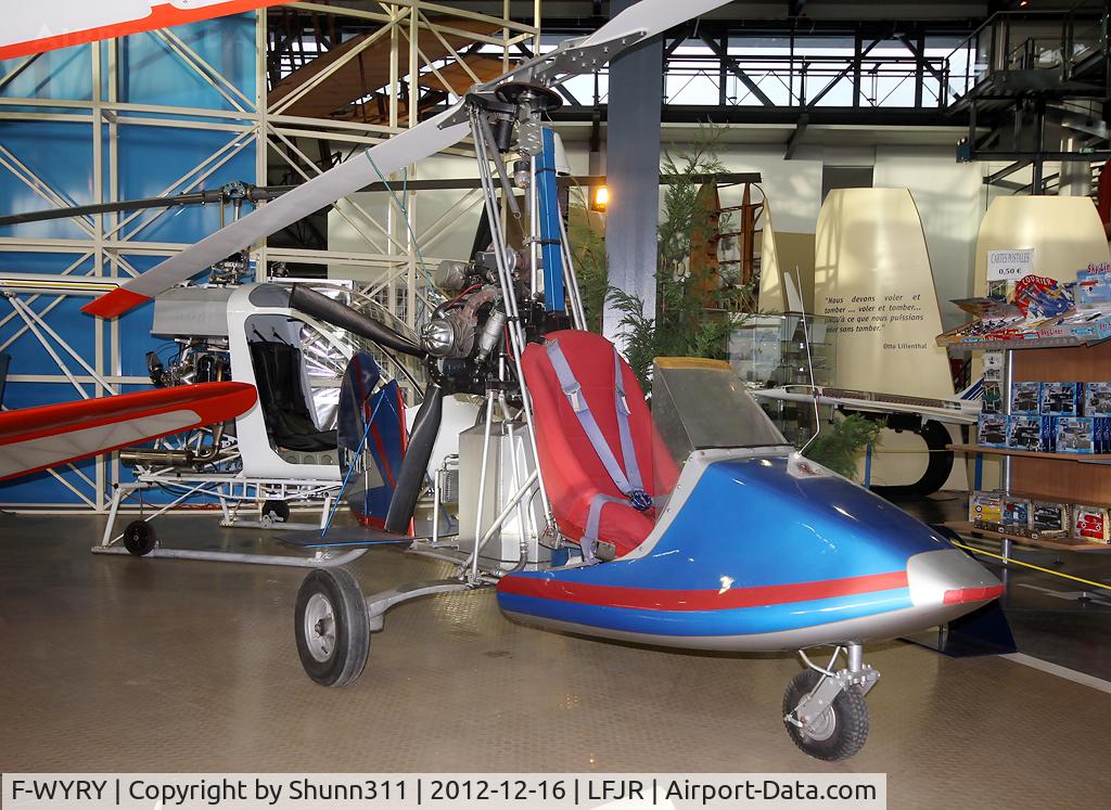 F-WYRY, Labit 2 Gyrocopter, Preserved inside Angers-Marcé Museum...