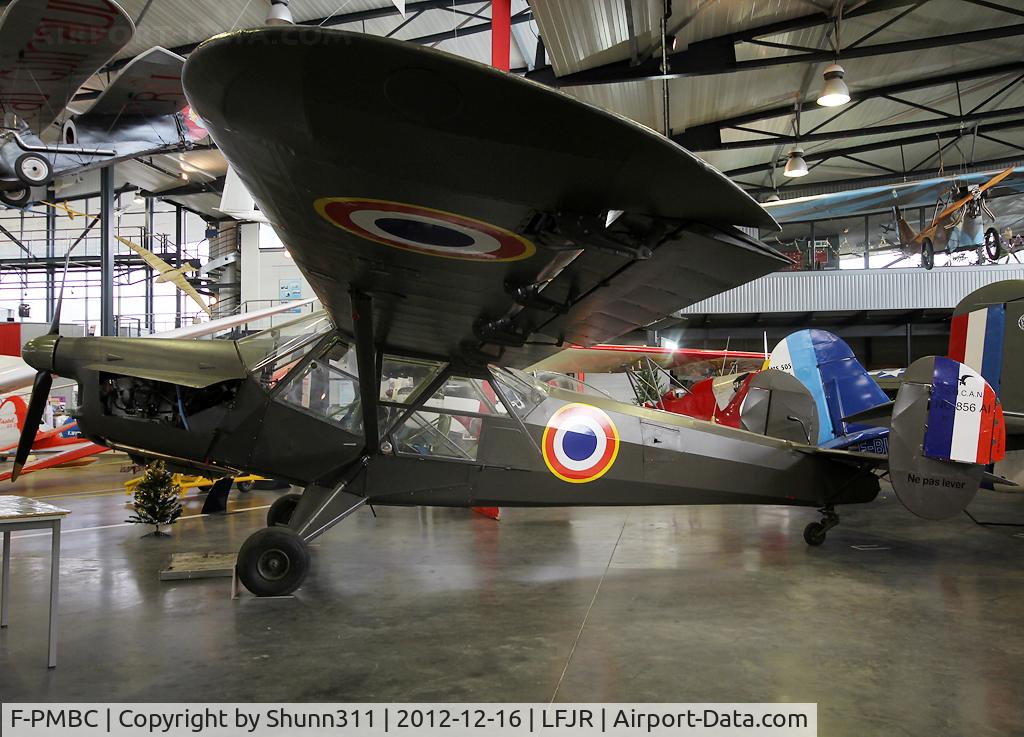 F-PMBC, Nord NC-856N Norvigie C/N 38, Hangared inside Angers-Marcé Museum... Aircraft flying...