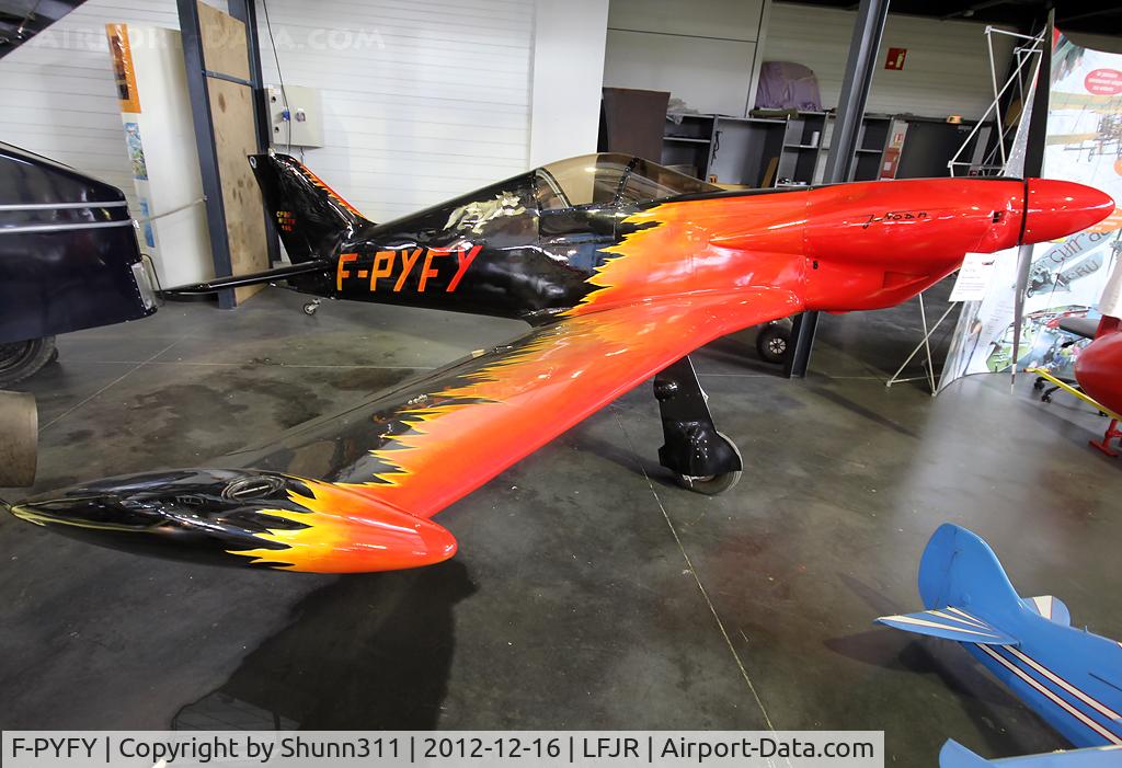 F-PYFY, 1979 Piel CP-80TR-160 Zephir C/N 03, Preserved inside Angers-Marcé Museum in a beautiful livery...