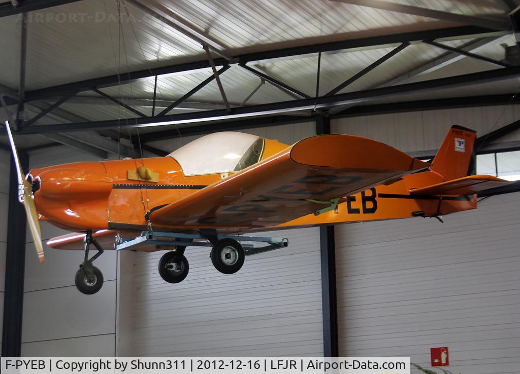 F-PYEB, Pottier P-80SP C/N 01, Preserved inside Angers-Marcé Museum...
