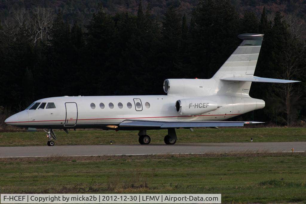 F-HCEF, 2001 Dassault Falcon 50EX C/N 306, Ready for take off