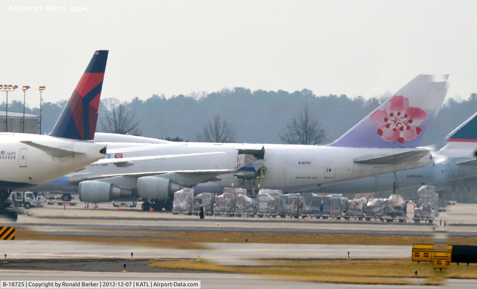 B-18725, 2007 Boeing 747-409F/SCD C/N 30771, Atlanta
