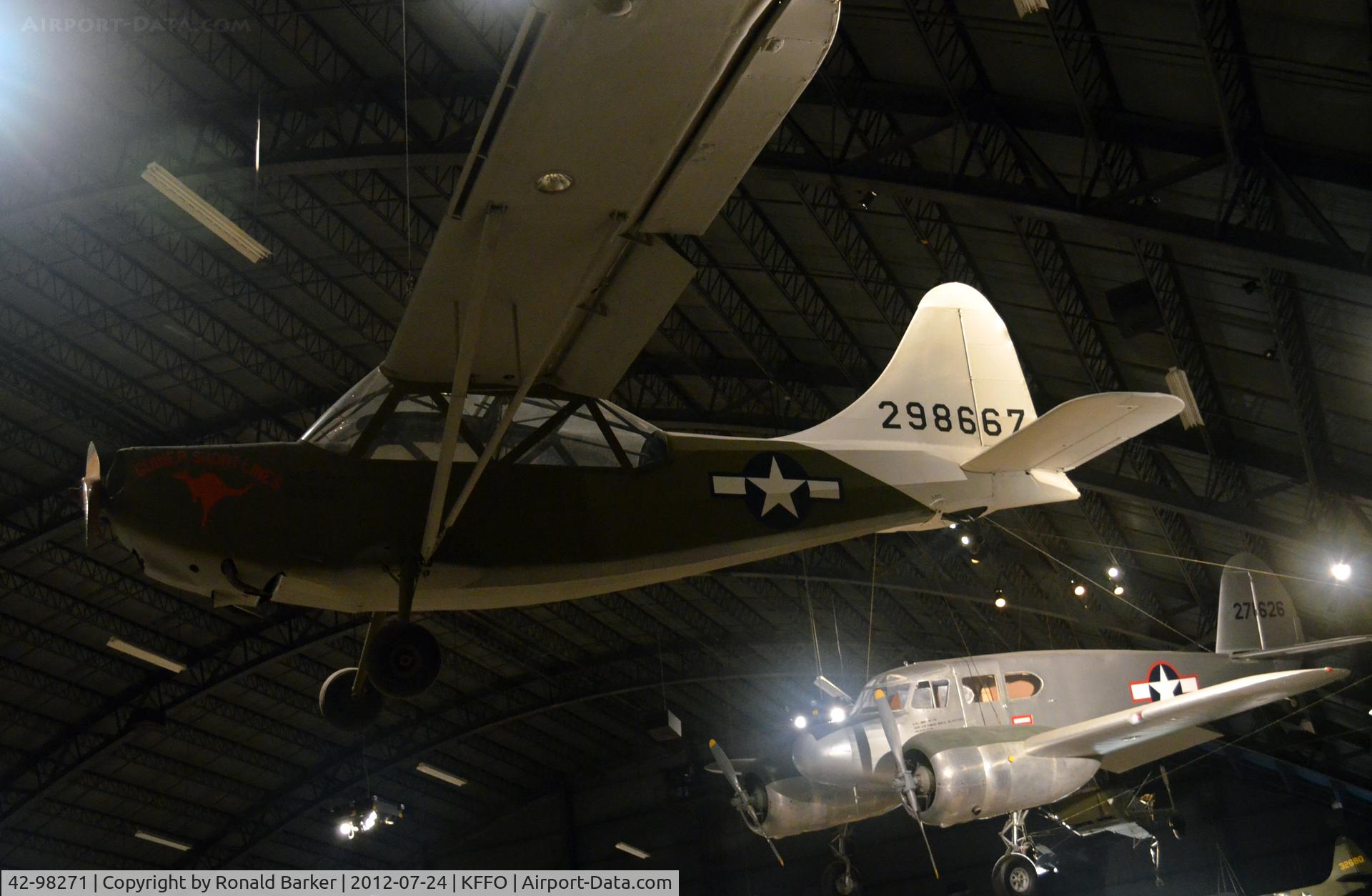 42-98271, 1943 Stinson L-5 Sentinel C/N 76-512, AF Museum shown as 42-98867