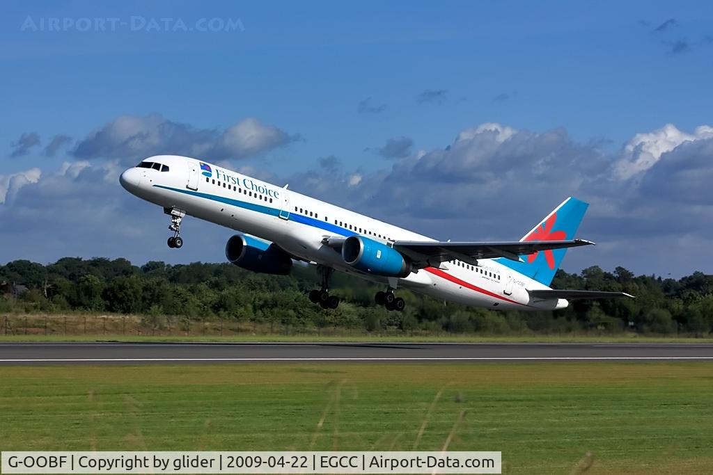G-OOBF, 2004 Boeing 757-28A C/N 33101, Off to the sun again