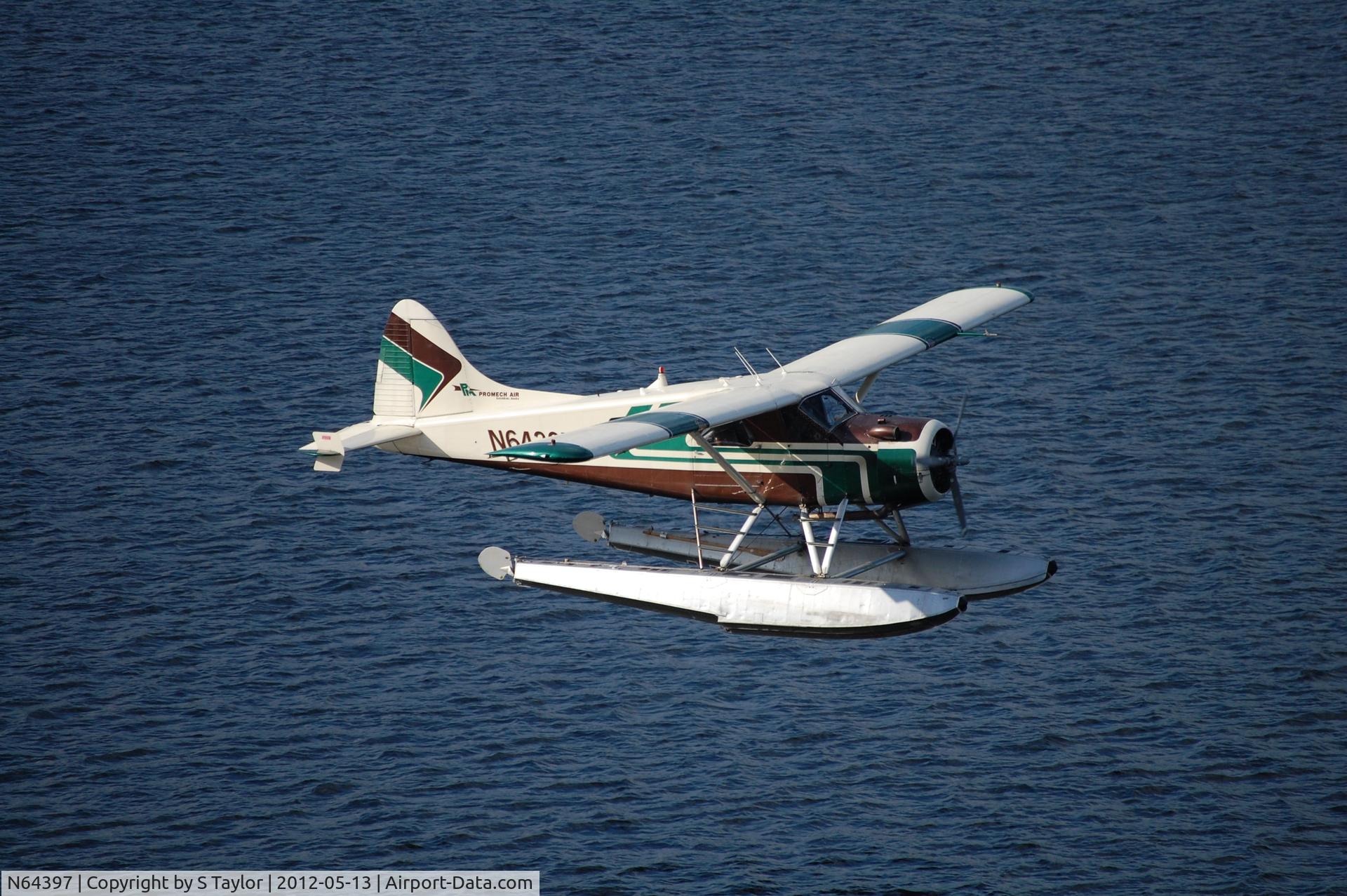 N64397, 1955 De Havilland Canada DHC-2 Beaver Mk.1 C/N 760, Taken from a cruise ship at Ketchikan, AK