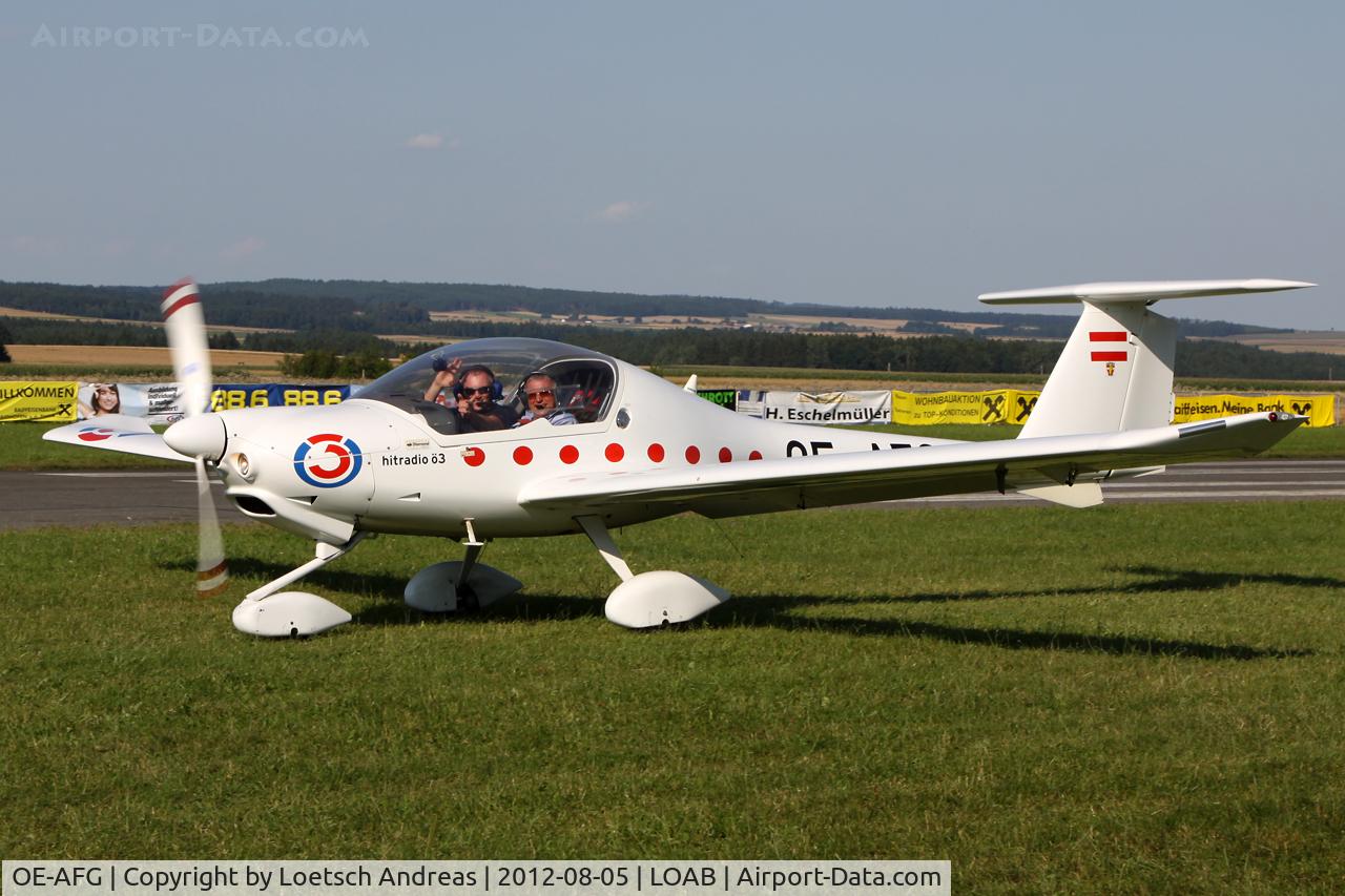 OE-AFG, Diamond DV-20 Katana C/N 20071, Fliegergruppe Wien
