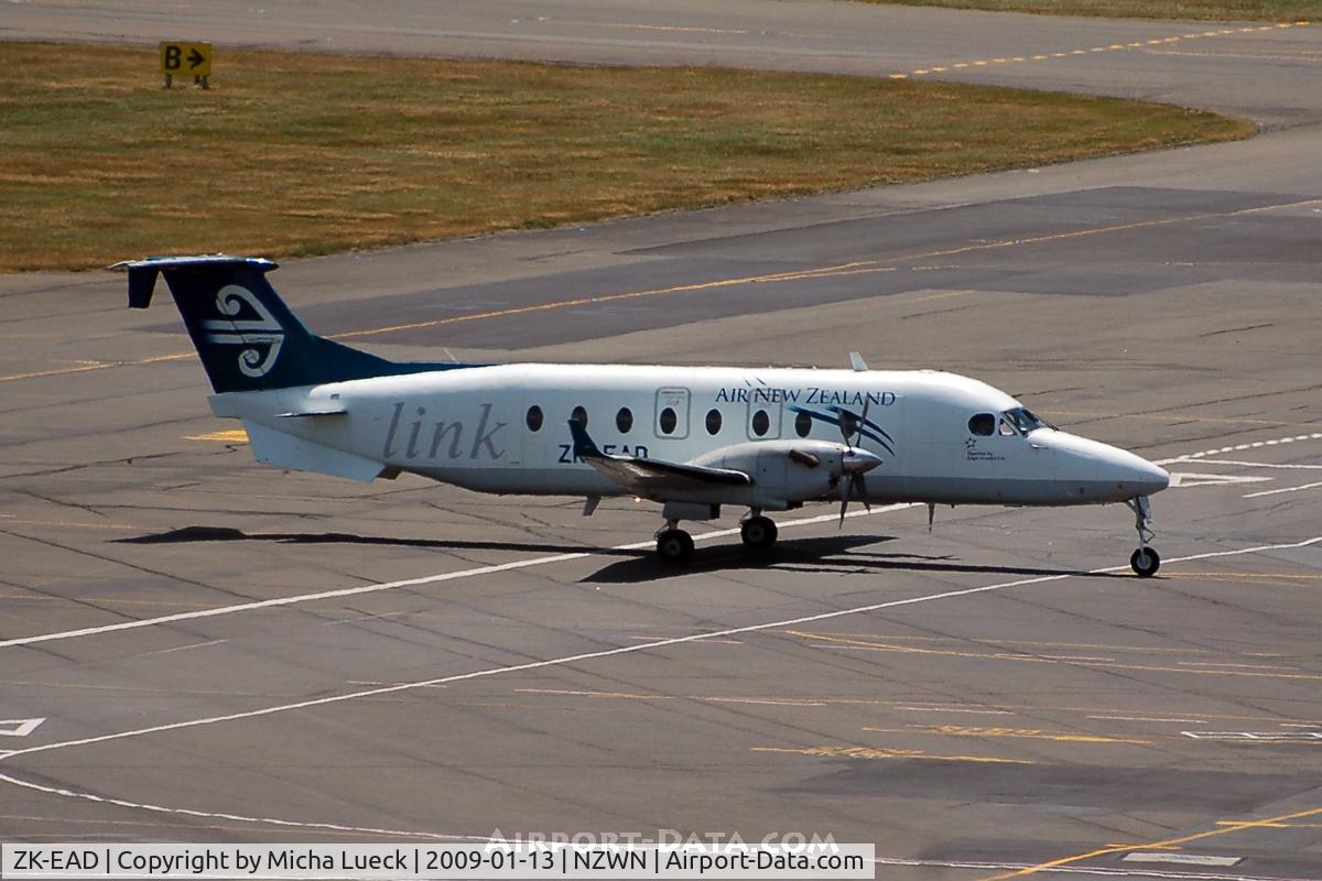 ZK-EAD, 2001 Beech 1900D C/N UE-427, At Wellington