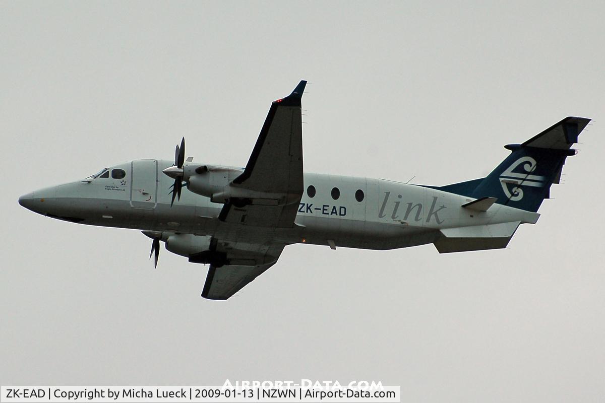 ZK-EAD, 2001 Beech 1900D C/N UE-427, At Wellington