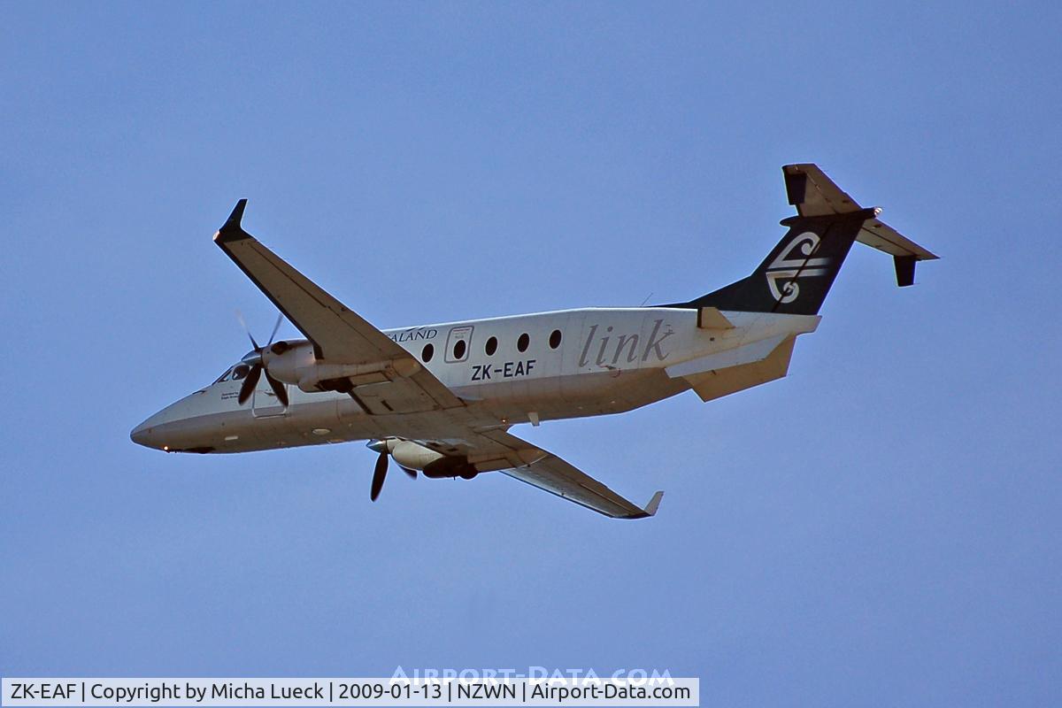 ZK-EAF, 2001 Raytheon 1900D C/N UE-429, At Wellington