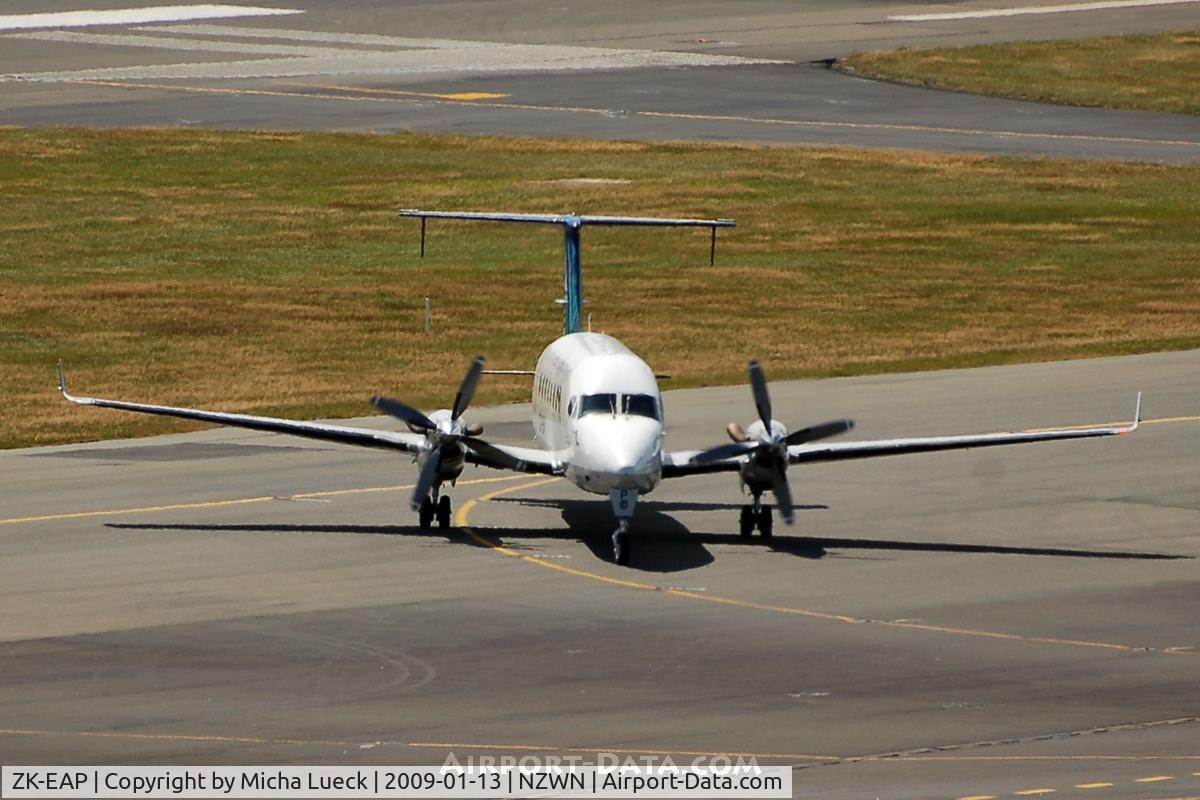 ZK-EAP, 2002 Raytheon 1900D C/N UE-439, At Wellington