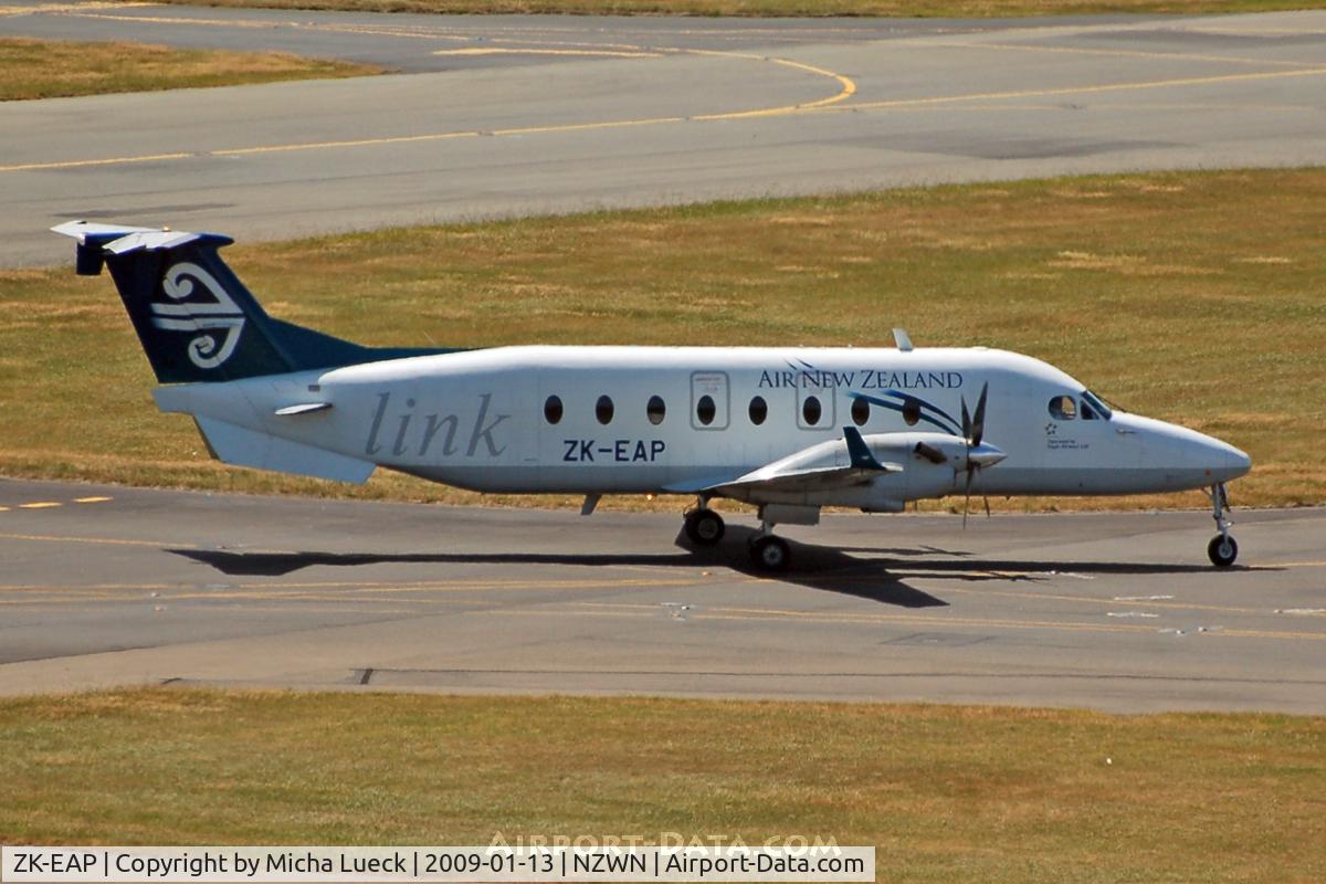 ZK-EAP, 2002 Raytheon 1900D C/N UE-439, At Wellington
