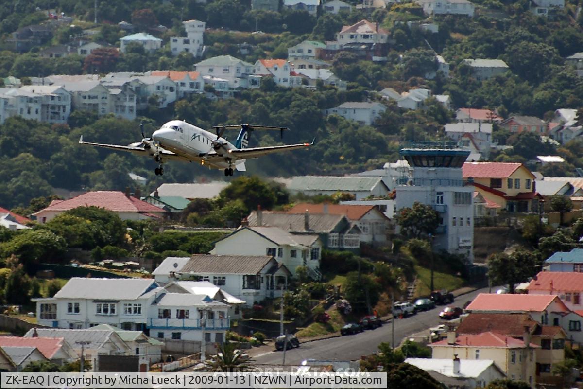 ZK-EAQ, 2007 Raytheon Aircraft Company 1900D C/N UE-363, At Wellington