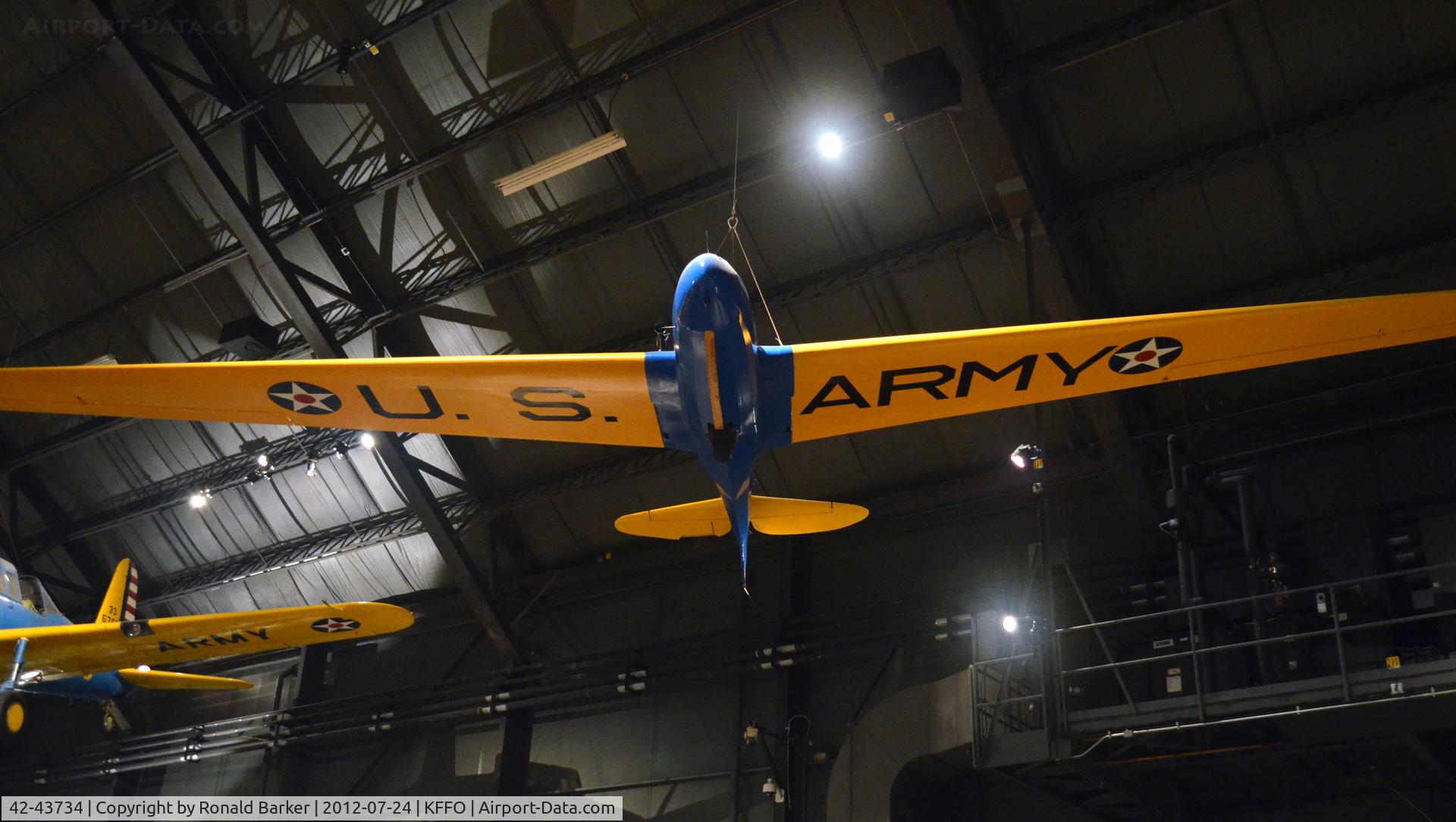 42-43734, 1942 Laister-Kauffman TG-4 C/N Not found 42-43734, AF Museum