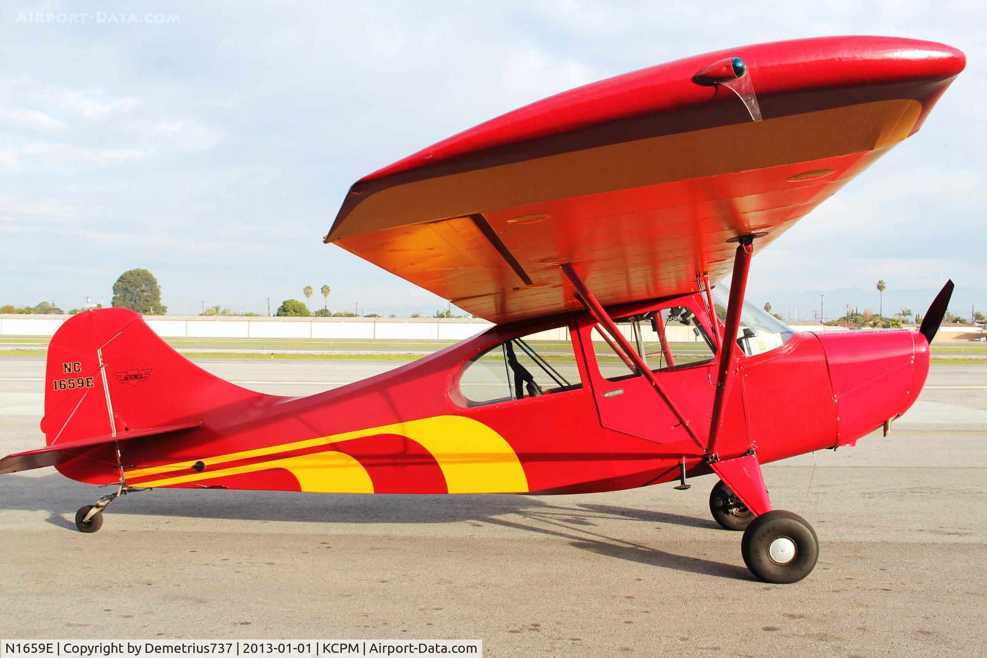 N1659E, 1946 Aeronca 7AC Champion C/N 7AC-5225, Nice Aeronca with new engine and updated panel.