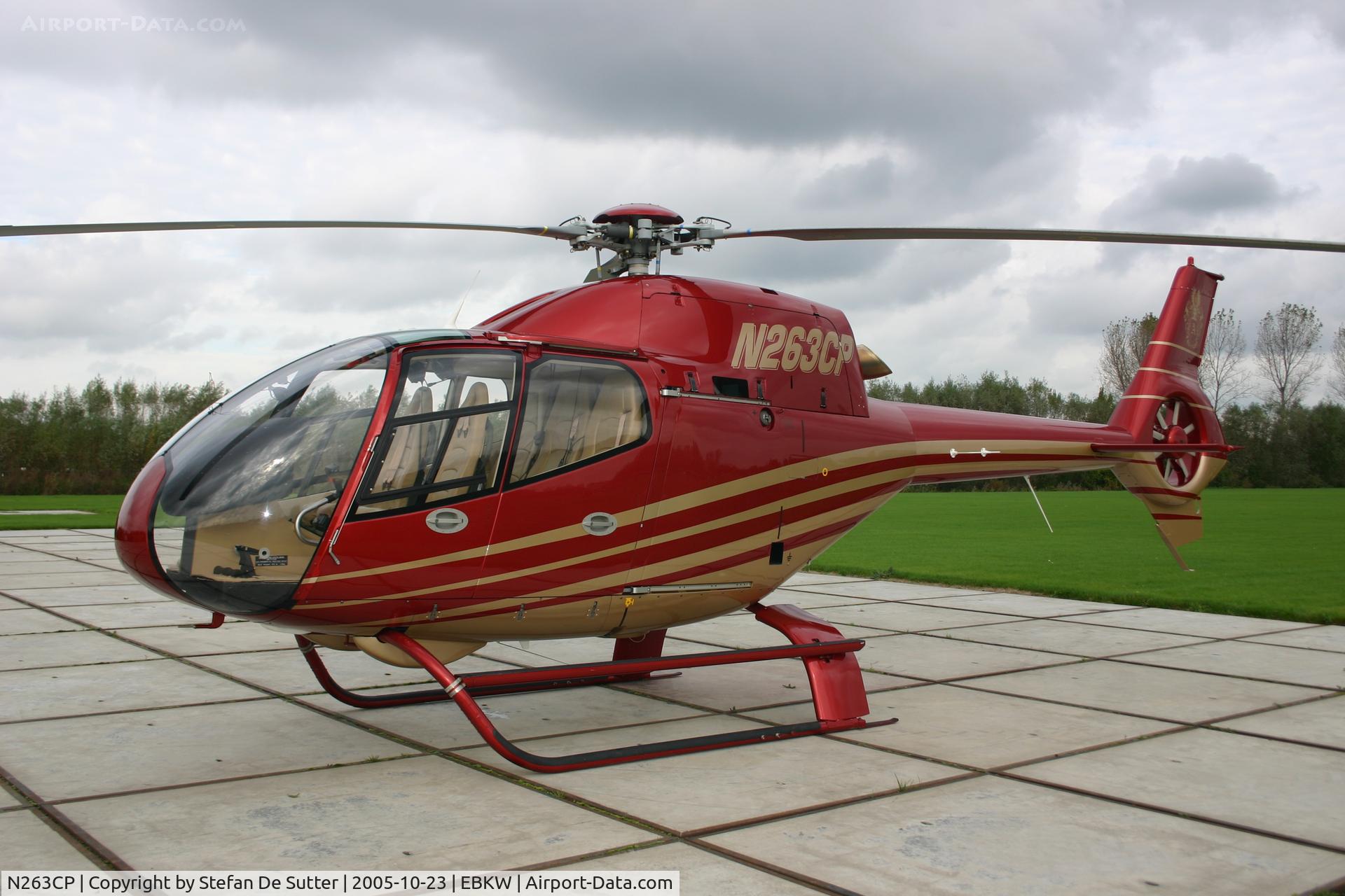 N263CP, 2002 Eurocopter EC-120B C/N 1324, Westkapelle Heliport.