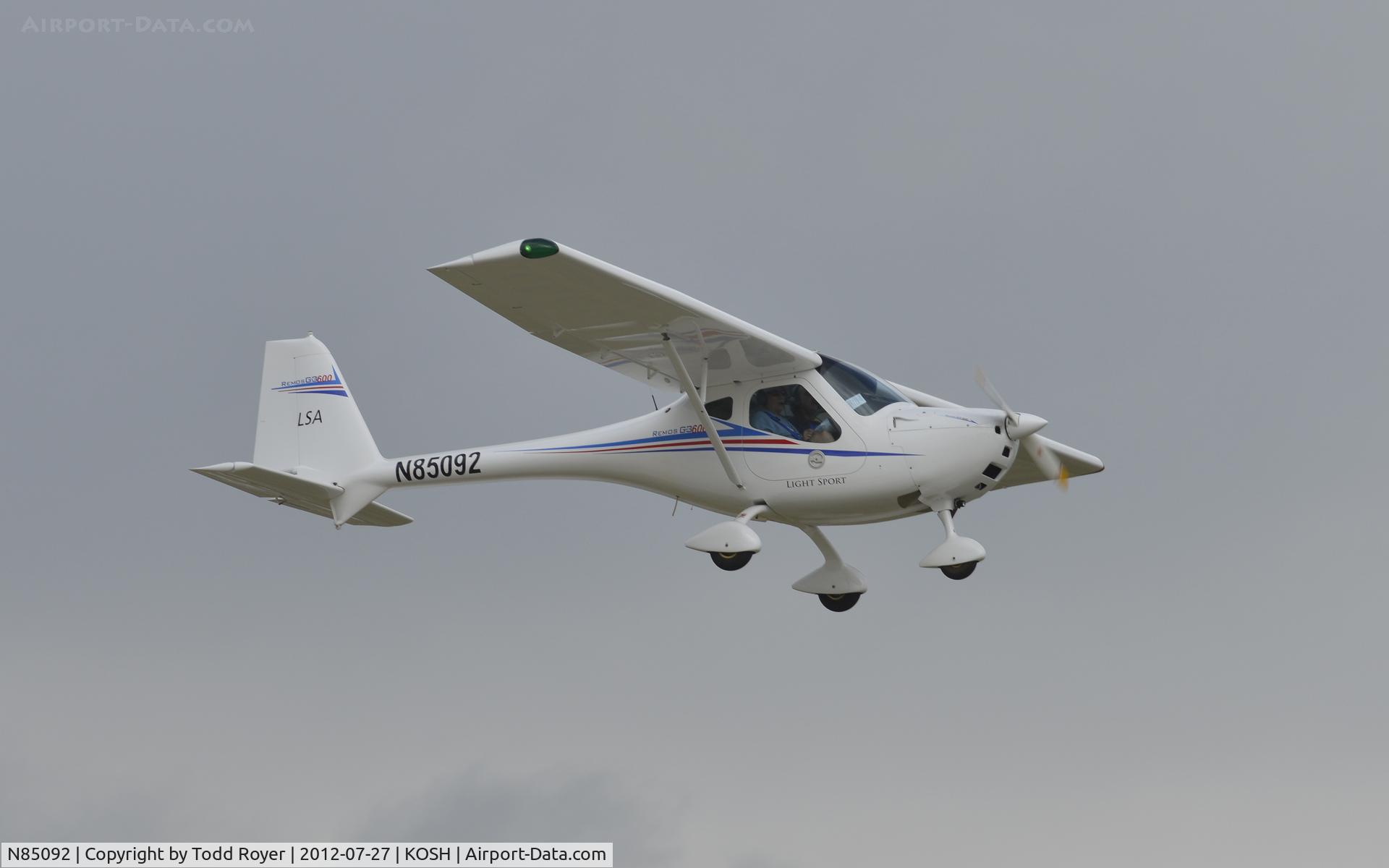 N85092, 2006 Remos G-3/600 Gemini Mirage C/N 193, Airvenutre 2012