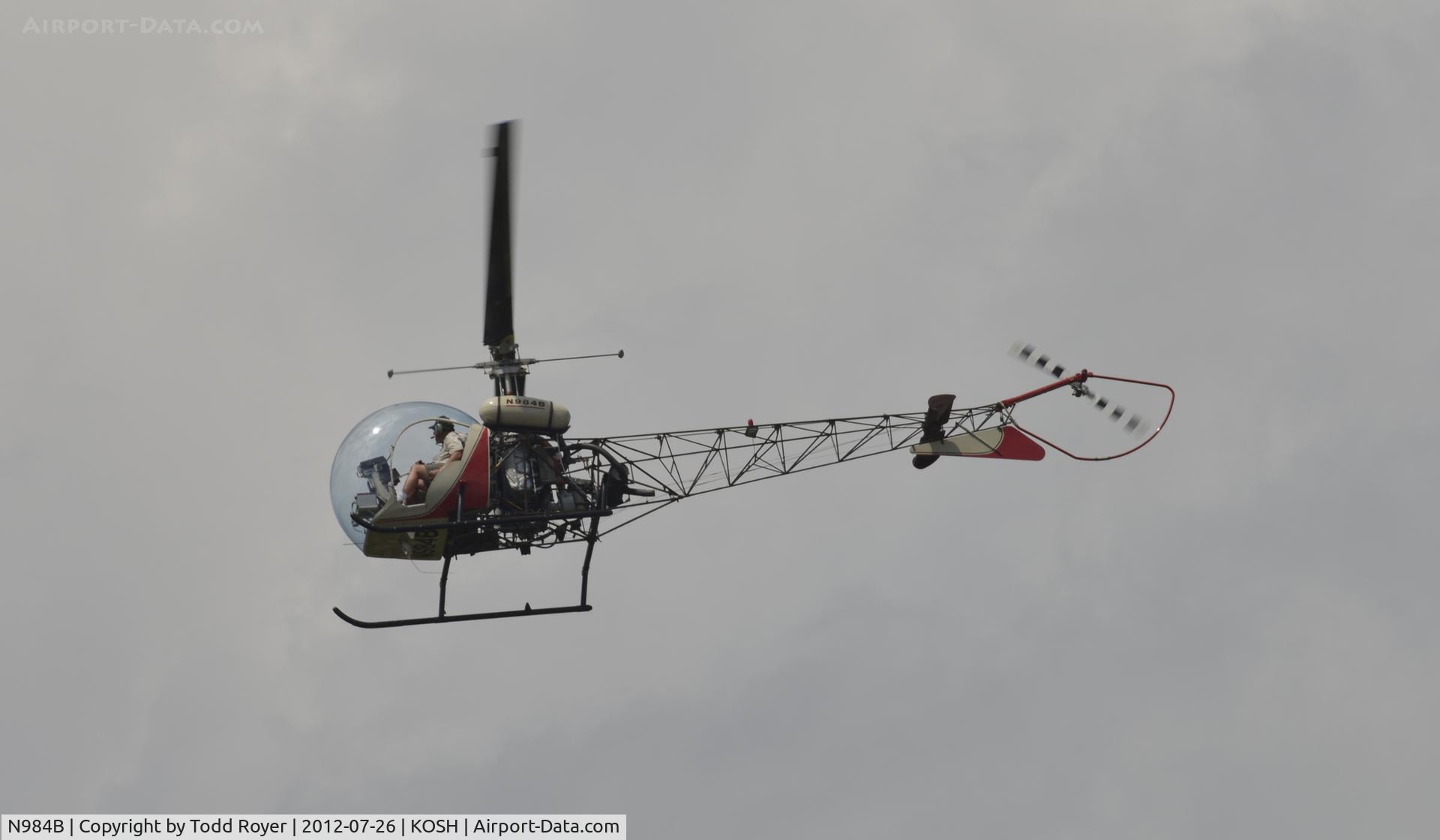 N984B, 1955 Bell 47G-2 C/N 1382, Airventure 2012