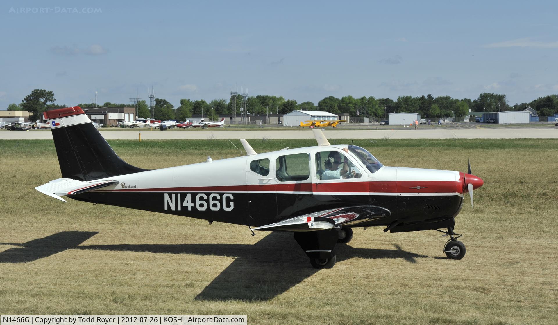 N1466G, 1962 Beech 35-B33 Debonair C/N CD-466, Airventure 2012