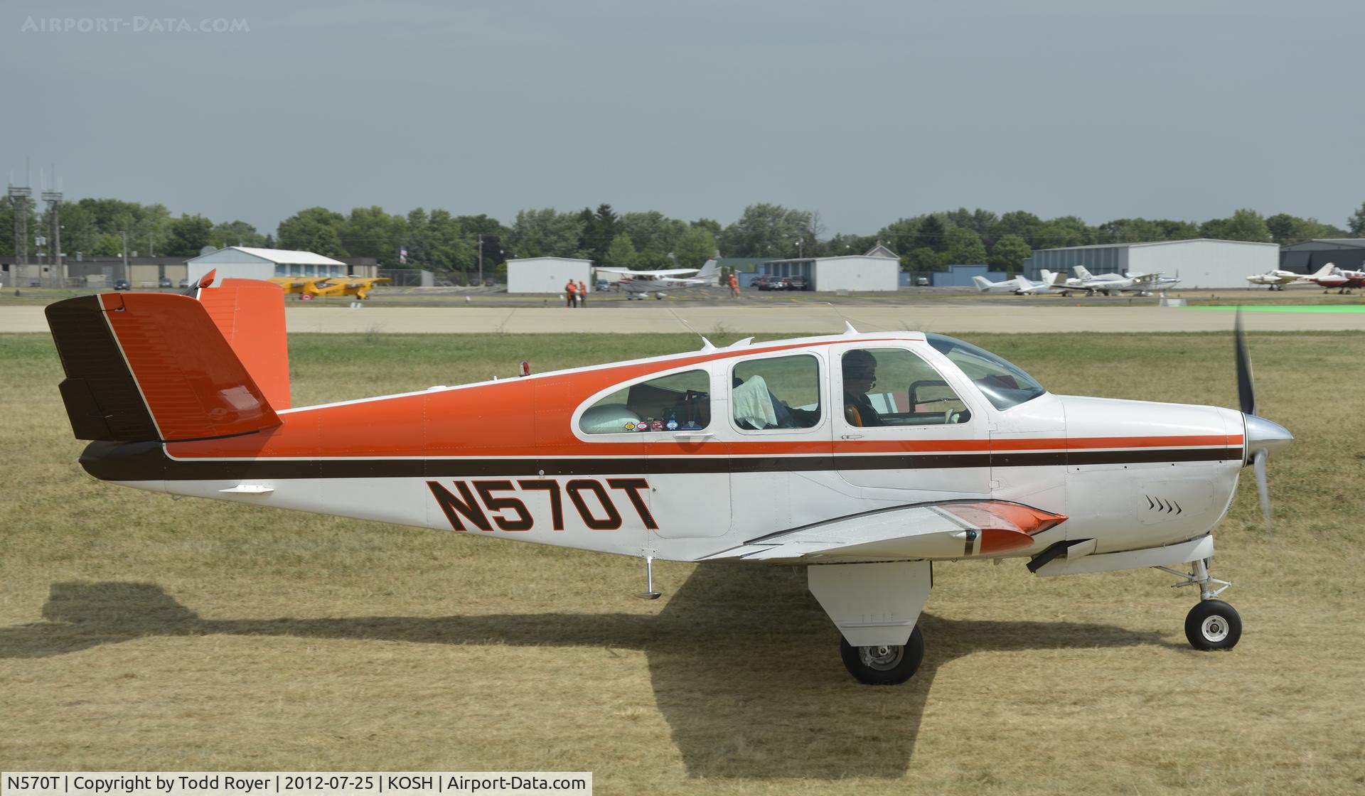N570T, 1961 Beech N35 Bonanza C/N D-6747, Airventure 2012
