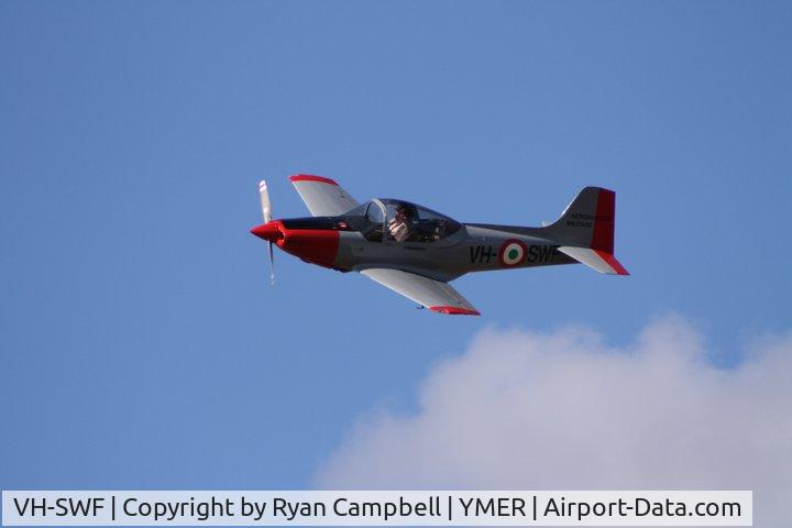 VH-SWF, 1991 Sequoia F-8L Falco C/N 878, Frogs Hollow Flypast