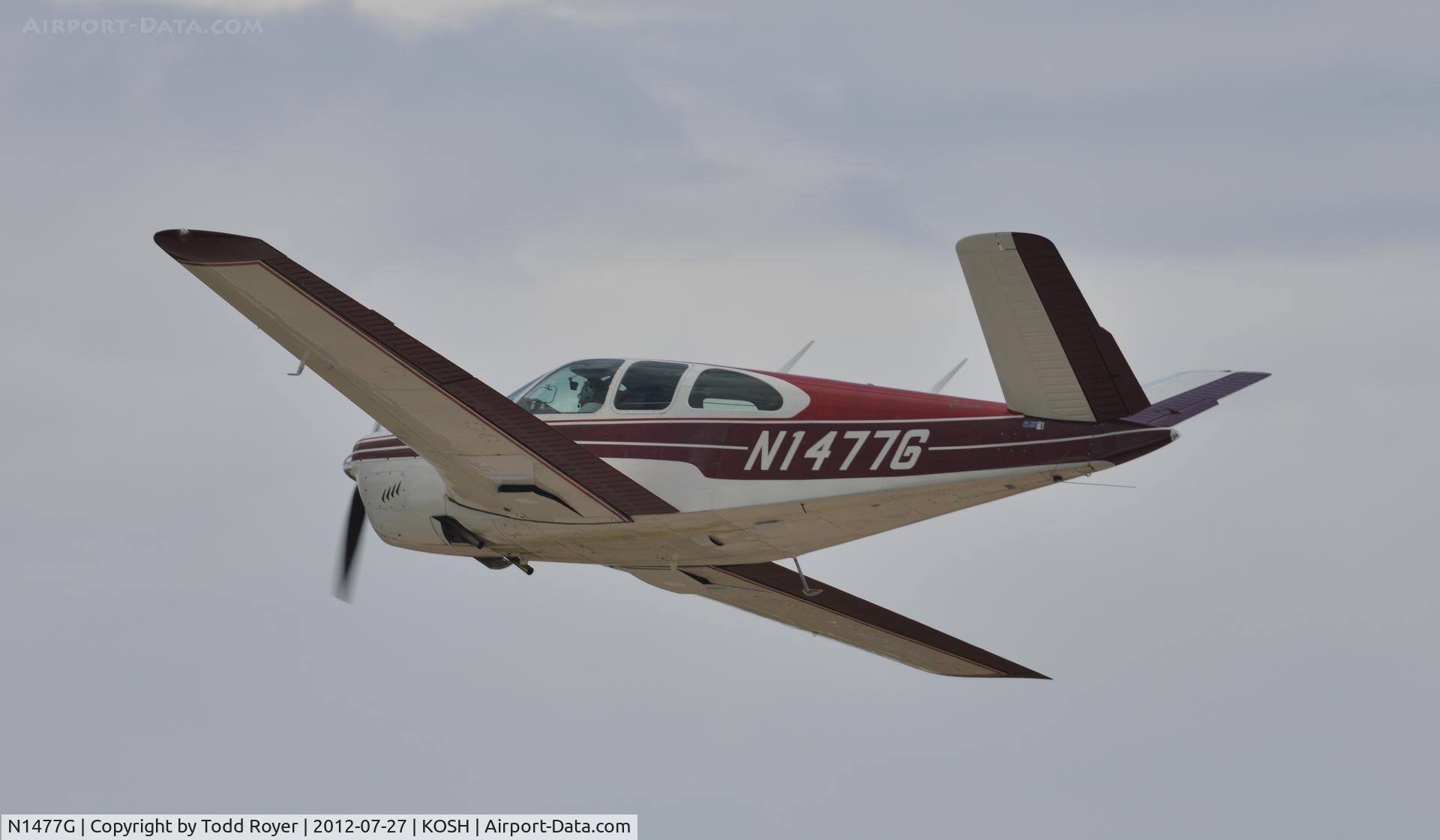 N1477G, 1962 Beech P35 Bonanza C/N D-6980, Airvenutre 2012