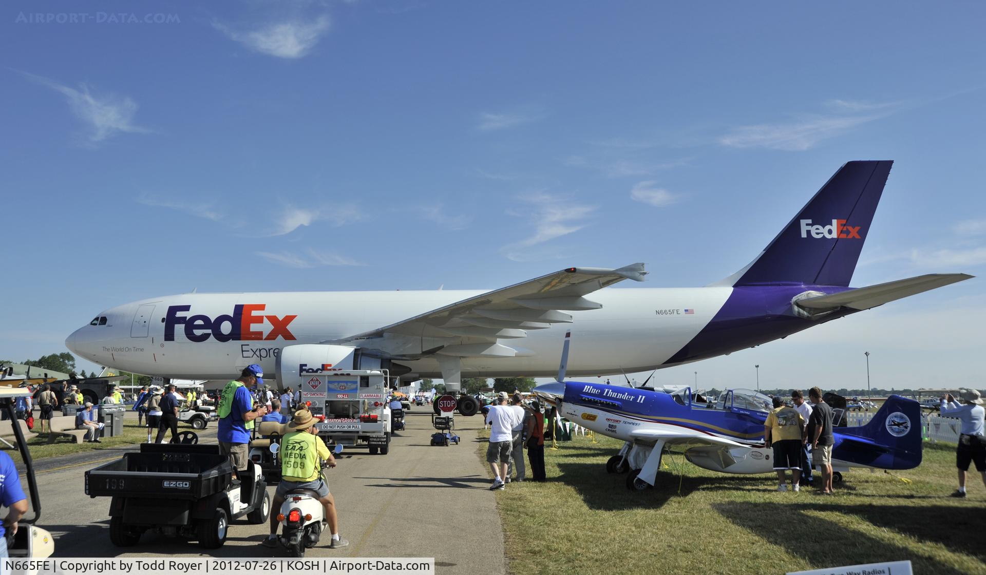 N665FE, 1996 Airbus A300F4-605R C/N 769, Airventure 2012