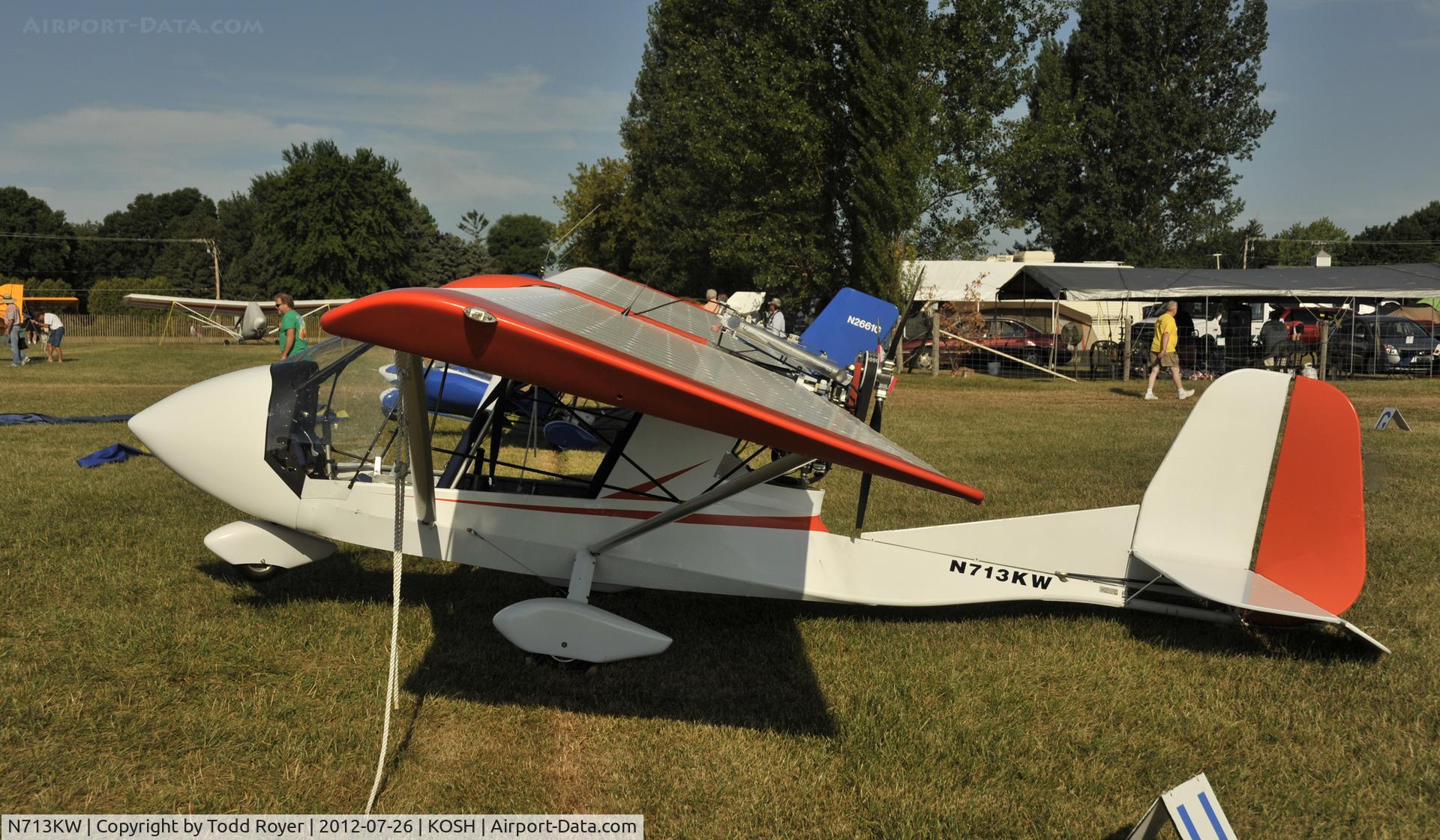 N713KW, Quad City Challenger II C/N CH2-1108-2854, Airventure 2012