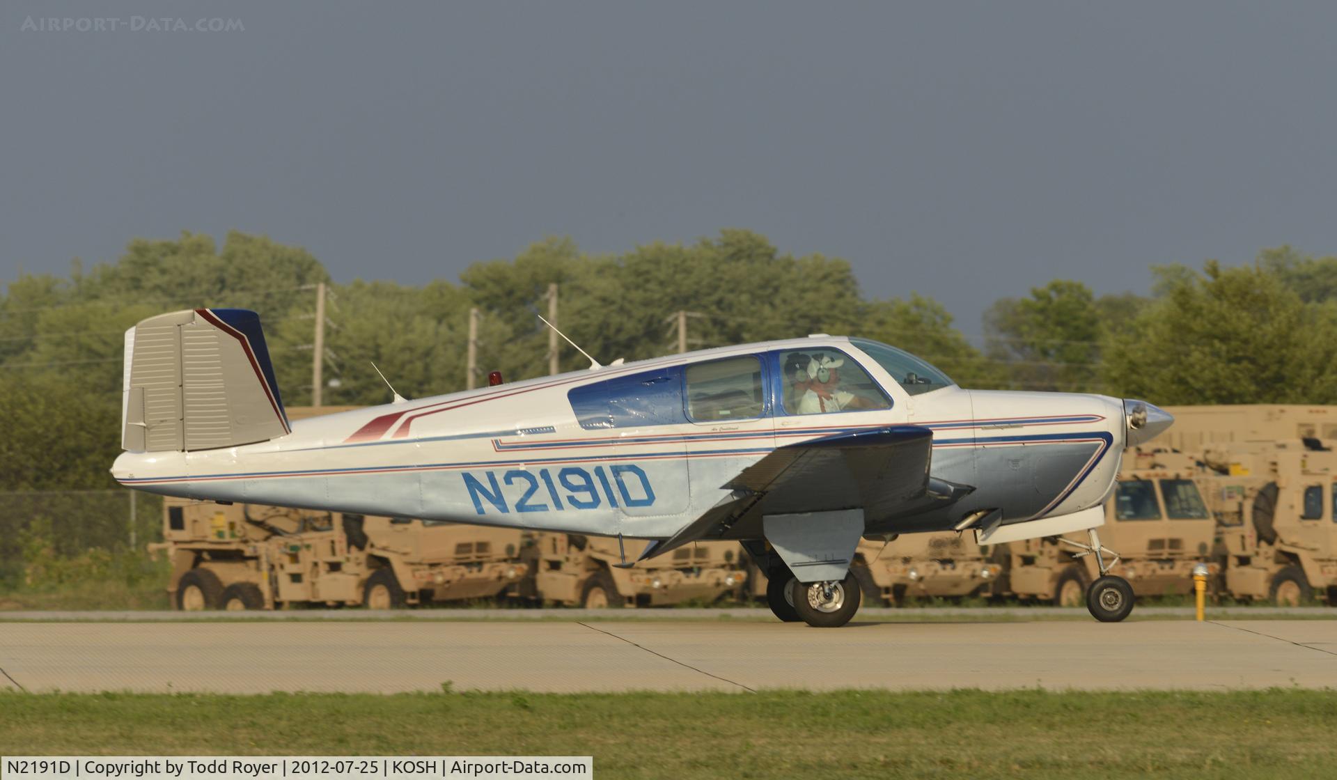 N2191D, 1953 Beech D35 C/N D-3538, Airventure 2012