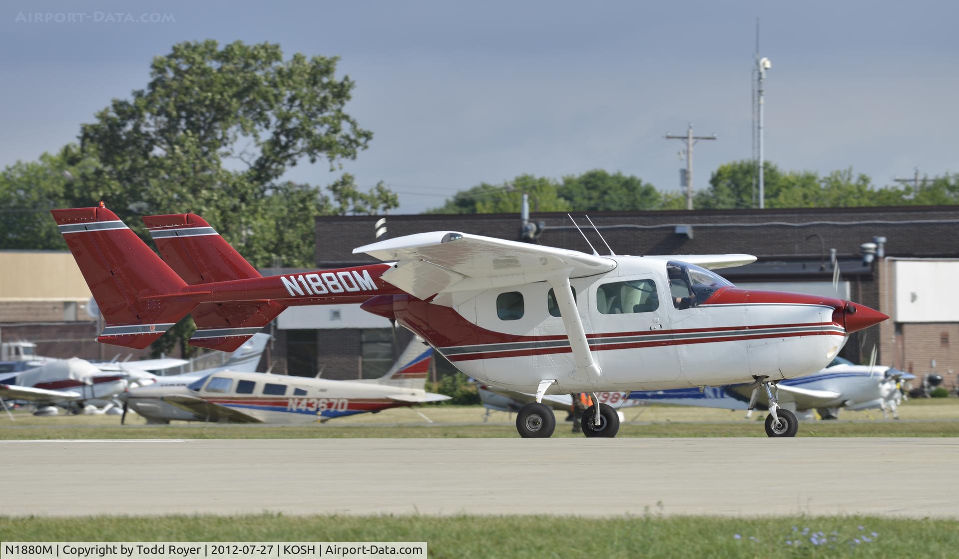N1880M, 1973 Cessna 337G Super Skymaster C/N 33701480, Airventure 2012