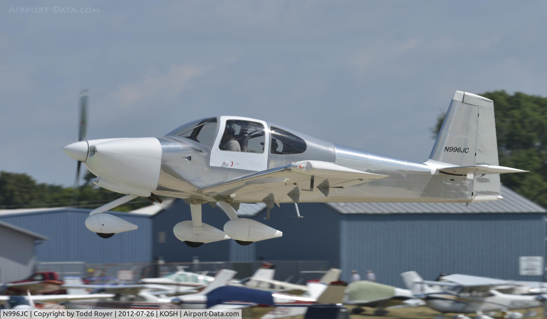 N996JC, Vans RV-10 C/N 40533, Airventure 2012