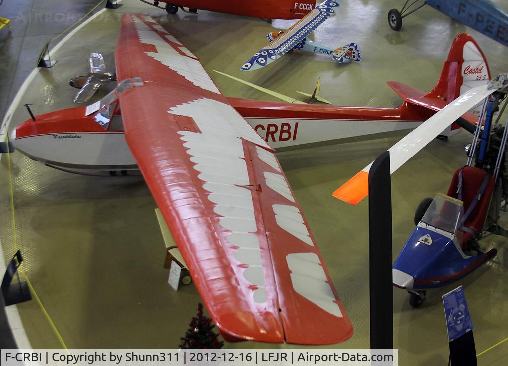 F-CRBI, Castel-fouga CASTEL 25 S C/N 141, Preserved inside Angers-Marcé Museum...