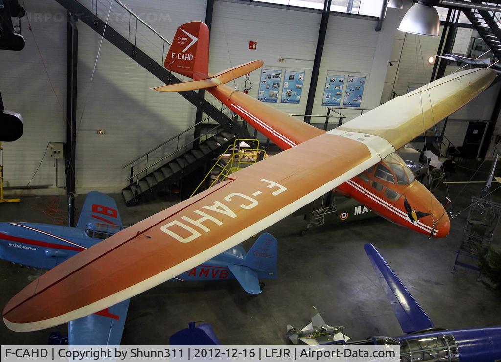 F-CAHD, Caudron C.800 C/N 230, Preserved inside Angers-Marcé Museum...