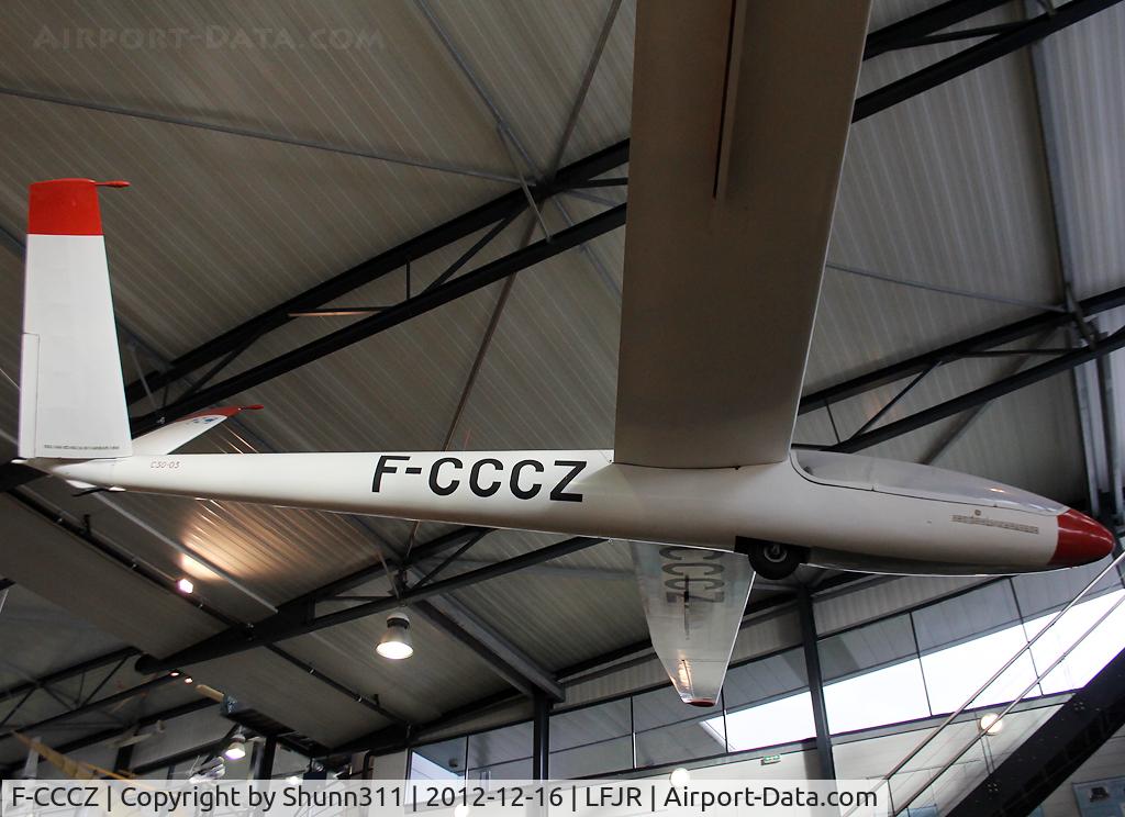 F-CCCZ, Siren C.30S Edelweiss C/N 03, Preserved inside Angers-Marcé Museum...
