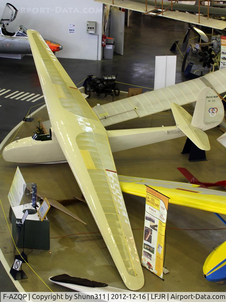 F-AZQP, Avia 40P C/N 117, Preserved inside Angers-Marcé Museum...