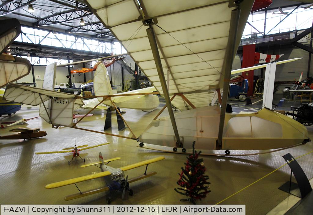 F-AZVI, Avia 152a C/N 301, Preserved inside Angers-Marcé Museum...