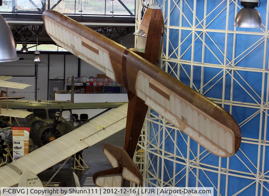 F-CBVG, Castel C.301S Ailette C/N 1063, Preserved inside Angers-Marcé Museum...