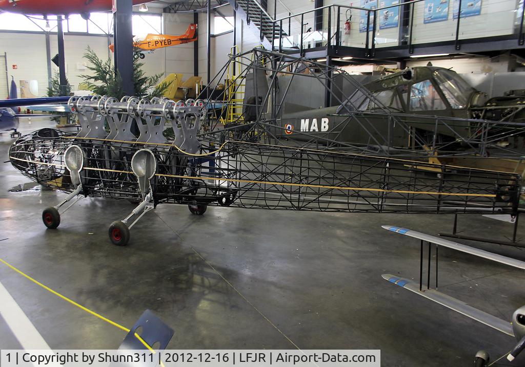 1, Riout 102T Alerion C/N 1, Mystery aircraft preserved inside Angers-Marcé Museum and on restoration...