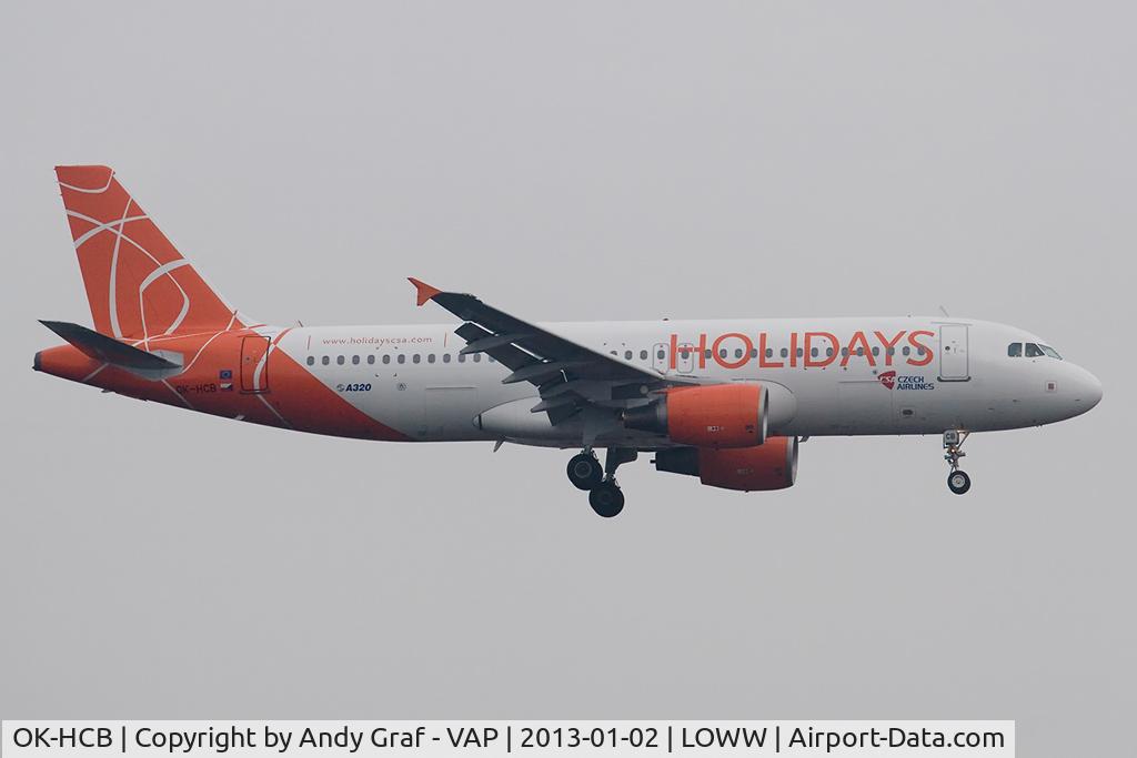 OK-HCB, 2004 Airbus A320-214 C/N 2180, Czech Holidays A320