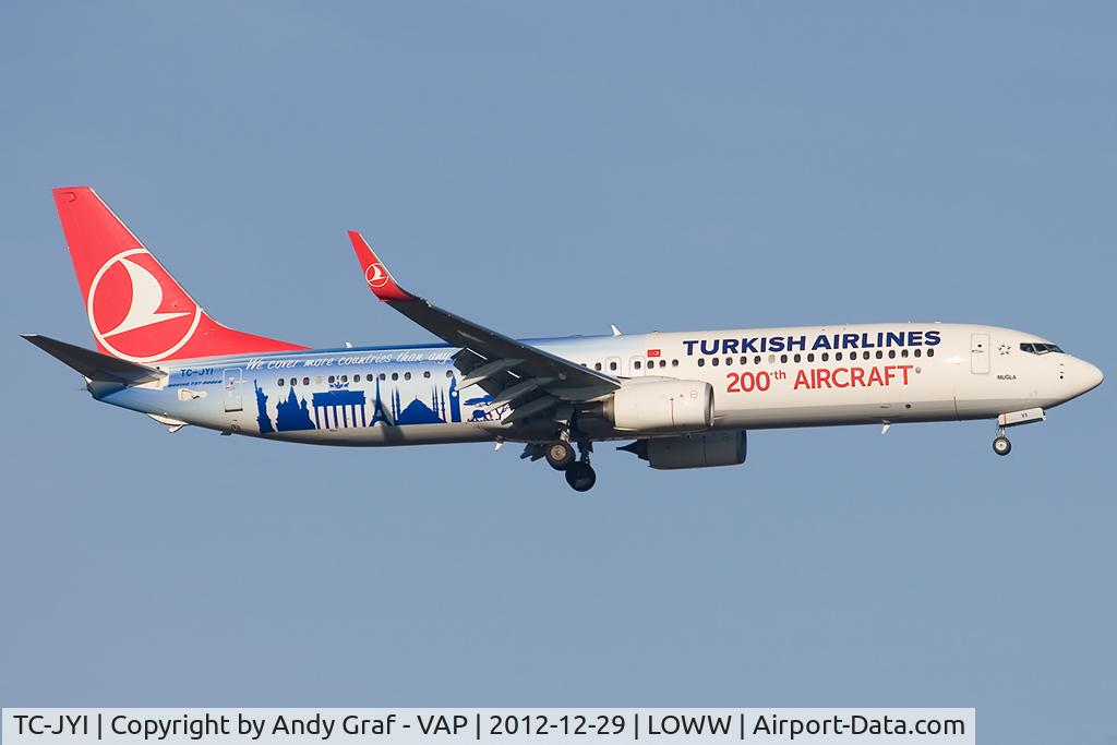 TC-JYI, 2012 Boeing 737-9F2/ER C/N 40985, Turkish Airlines 737-900