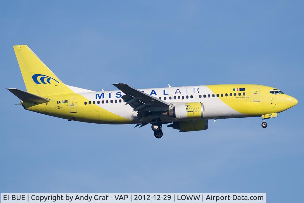 EI-BUE, 1987 Boeing 737-348QC C/N 23810, Mistralair 737-300