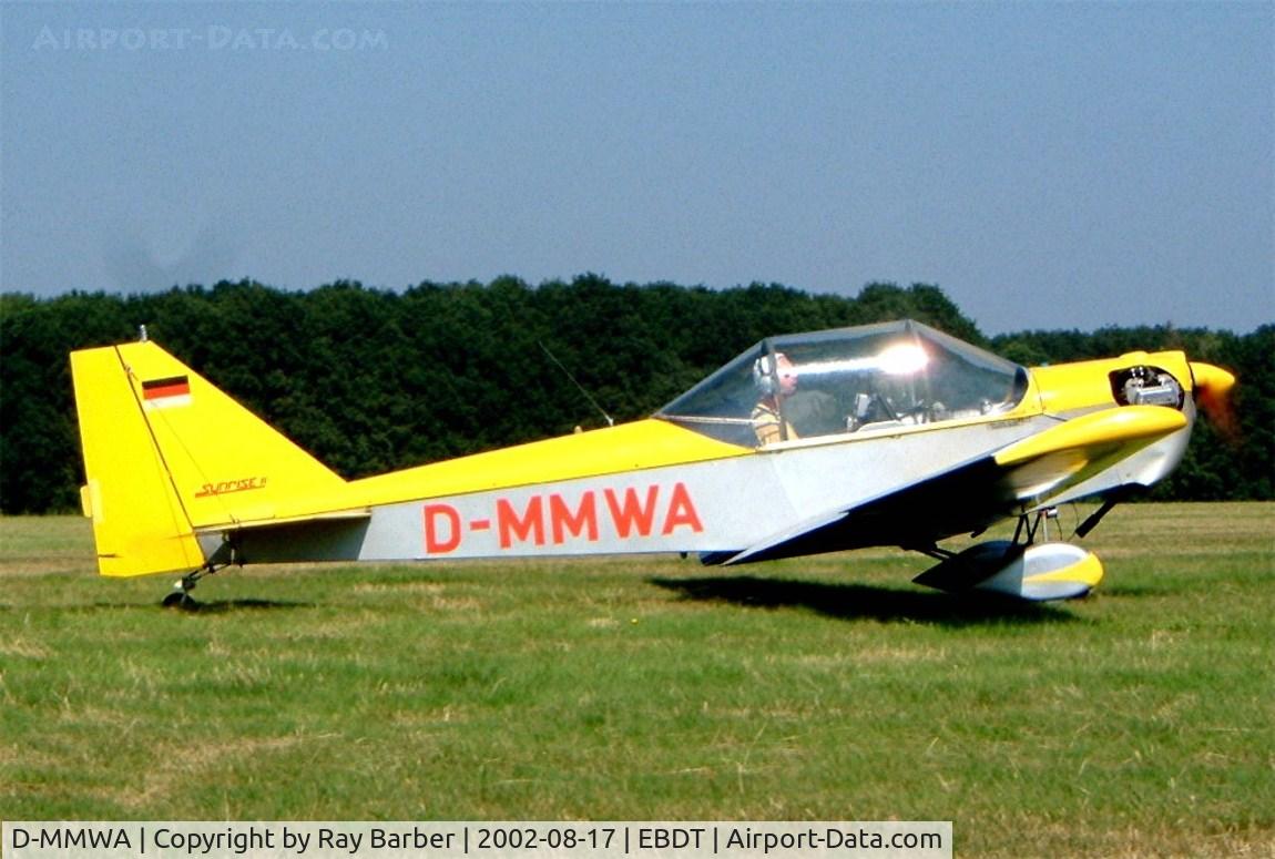 D-MMWA, WDFL Dallach Sunrise II C/N 034, Dallach Sunrise II [034] Schaffen-Diest~OO 17/08/2002.
