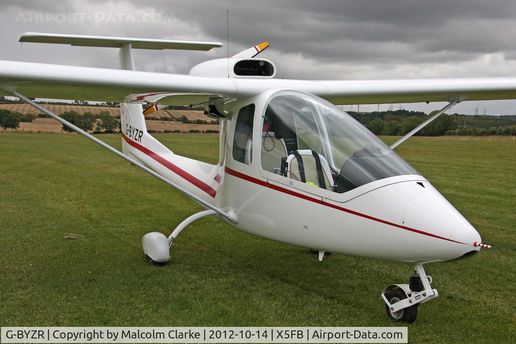 G-BYZR, 1996 Iniziative Industriali Italiane Sky Arrow 650TC C/N C001, Sky Arrow 650 TC, Fishburn Airfield UK, October 2012.