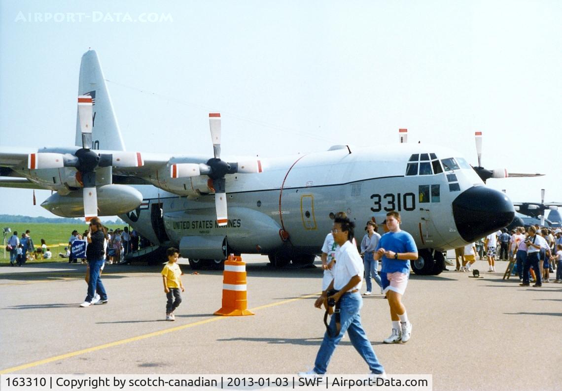 163310, 1985 Lockheed KC-130T Hercules C/N 382-5085, 163310 (QH-3310), 1985 Lockheed KC-130T Hercules of VMGR-452, 1989 Stewart International Airport Air Show, Newburgh, NY