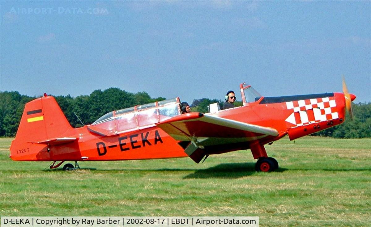 D-EEKA, 1958 Zlin Z-226T Trener 6 C/N 195, Zlin Z.226T Trener 6 [195] Schaffen-Diest~OO 17/08/2002