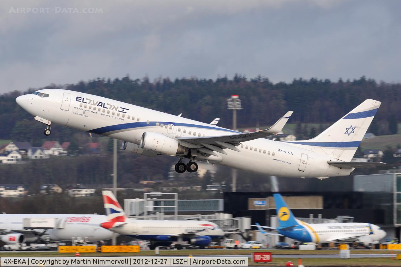 4X-EKA, 1999 Boeing 737-858 C/N 29957, El Al