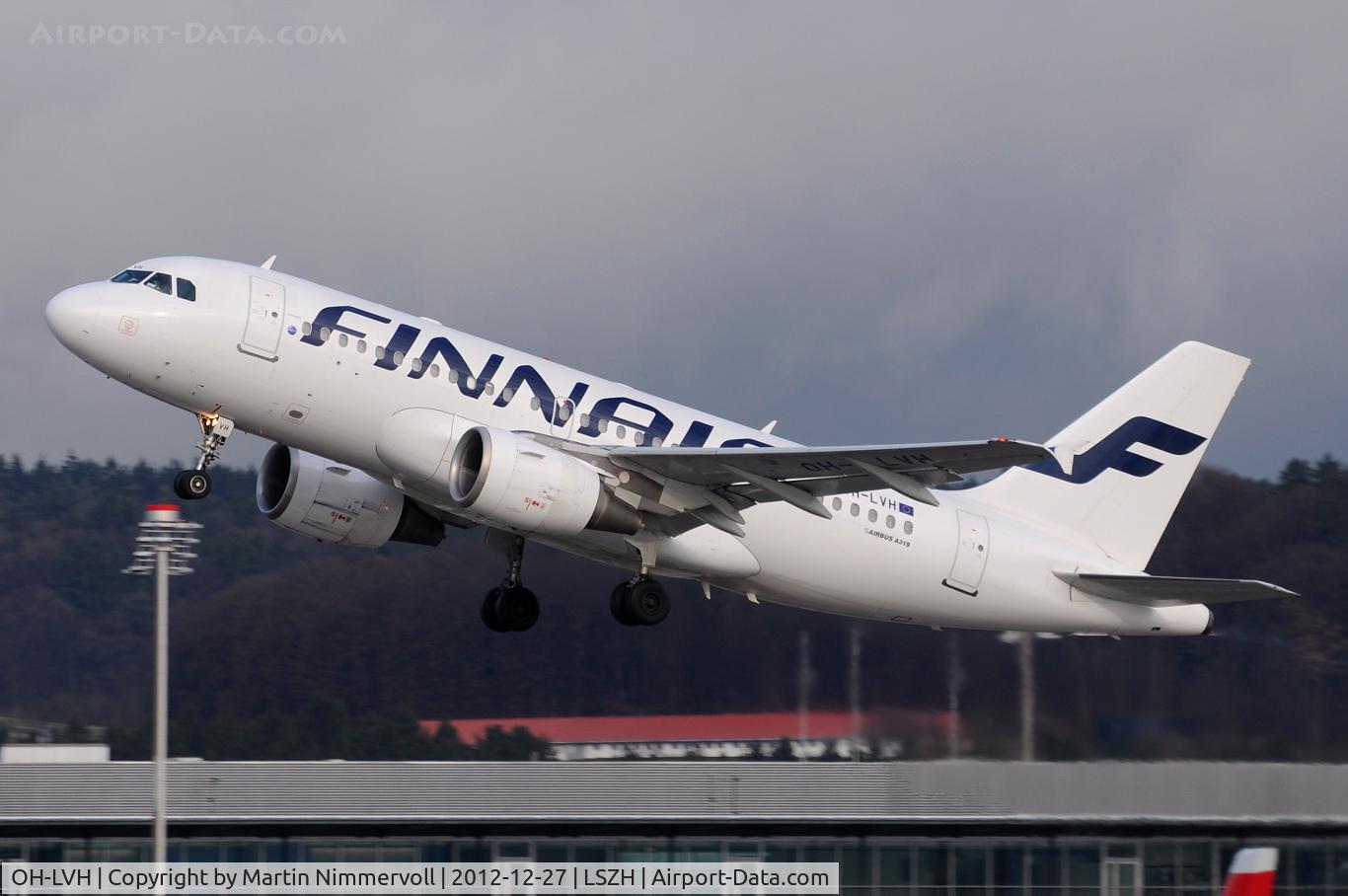 OH-LVH, 2000 Airbus A319-112 C/N 1184, Finnair