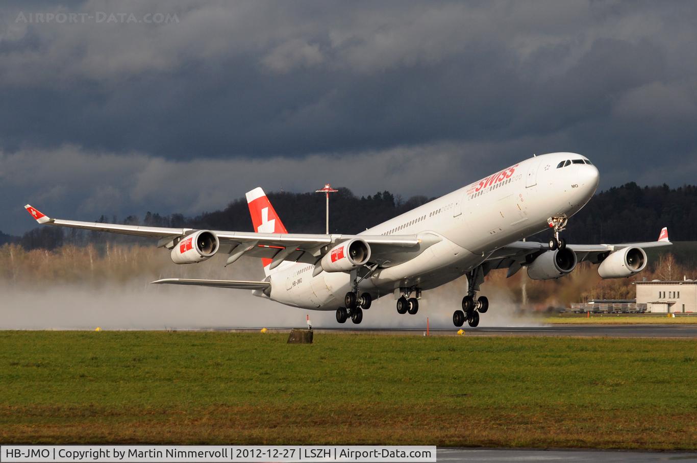 HB-JMO, 1997 Airbus A340-313 C/N 179, Swiss