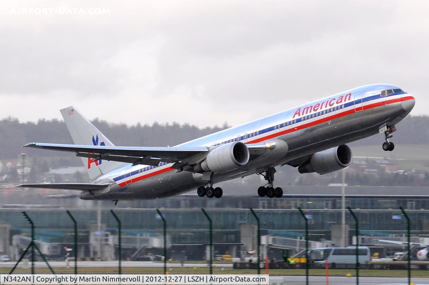 N342AN, 2002 Boeing 767-323ER C/N 33081, American Airlines